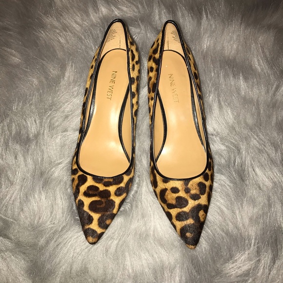 Cheetah print heel